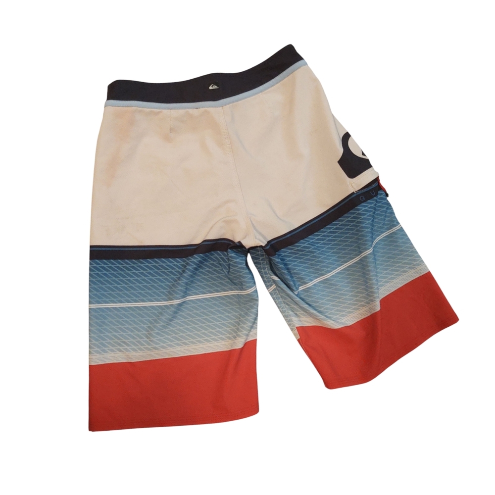 Bundle Of 2 USED Quiksilver Board Shorts Size XS/27 - Picture 4 of 16